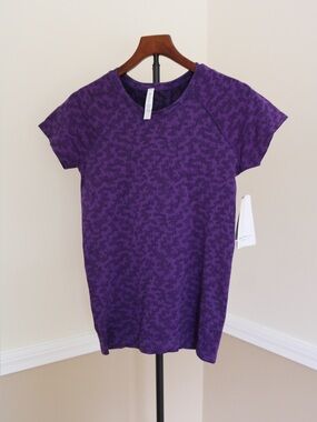 Athleta Purple Short Sleeve Tee
